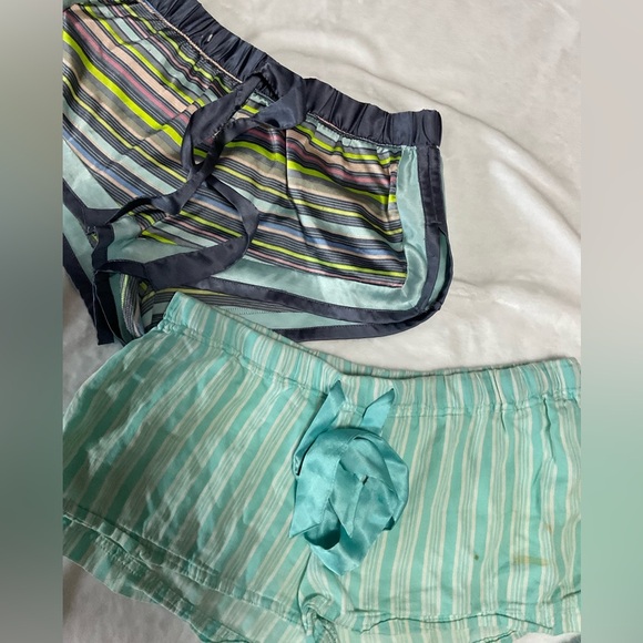 3 Vintage Victorias Secret Striped and Floral Pajama Shorts - Picture 9 of 9
